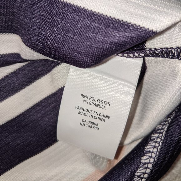 Reitmans Striped T-Shirt Dress - Picture 4 of 4